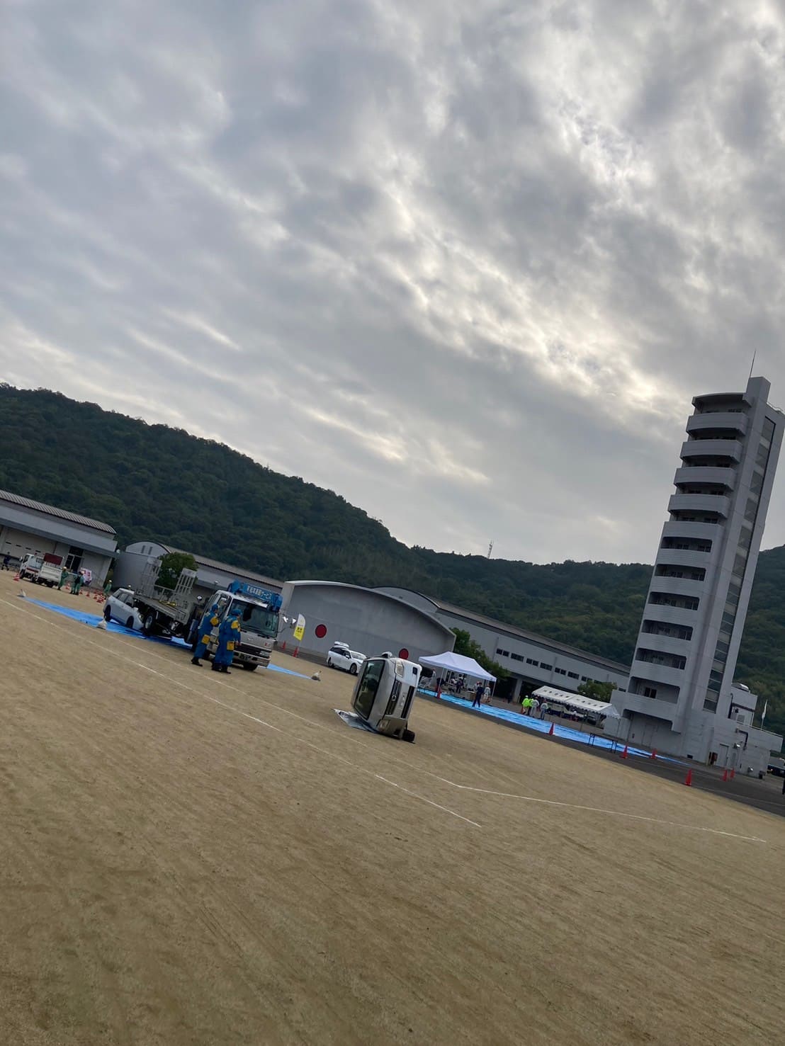 香川県総合防災訓練の様子