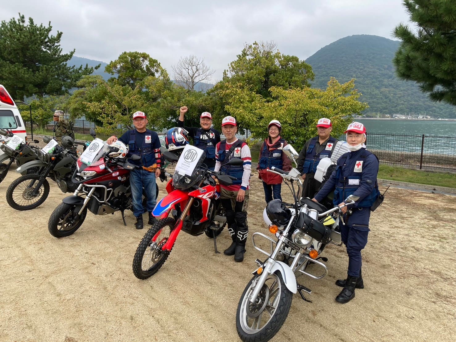 香川県総合防災訓練の様子