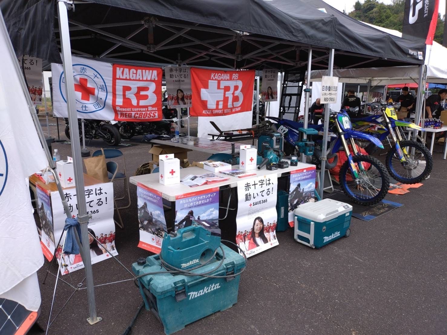 瀬戸内バイクフェスタの様子